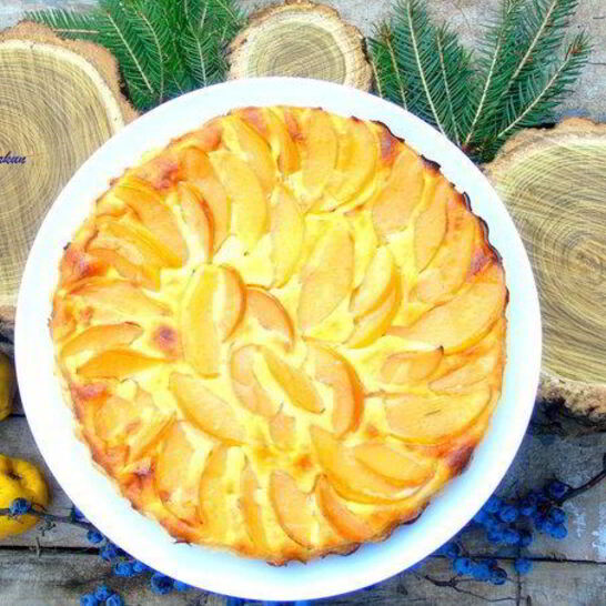 Рецепт тарта с айвой и рикоттой