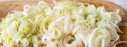 тарт с белыми грибами и луком-пореем. Шаг 15