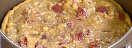 тарт с малиной и кедровыми орешками. Шаг 8