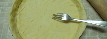 тарт с рыбой и творожным сыром. Шаг 9