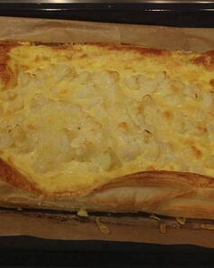 Тарт с цветной капустой