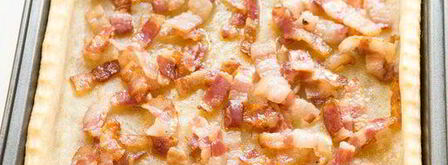 тарт со спаржей и беконом. Шаг 9