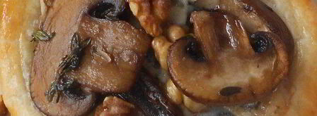 тарты с грибами и грецкими орехами. Шаг 7