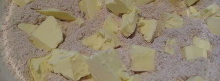 трюфельный тарт с малиной. Шаг 3