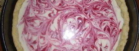 творожный тарт с малиной и заварным кремом. Шаг 4