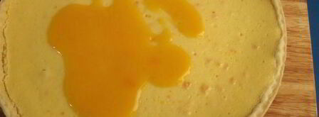 творожный тарт с мандариновым соусом. Шаг 16