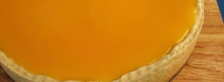 творожный тарт с мандариновым соусом. Шаг 18