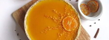 творожный тарт с мандариновым соусом. Шаг 19