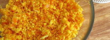 творожный тарт с мандариновым соусом. Шаг 7