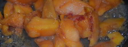 творожный тарт с персиками. Шаг 5