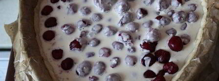 вишневый тарт с миндалем. Шаг 11