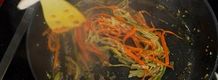 тигровые креветки, маринованные с ванилью. Шаг 8