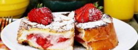 французские тосты с фруктовой начинкой. Шаг 7