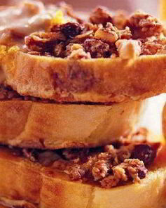 Французский тост с корицей на завтрак