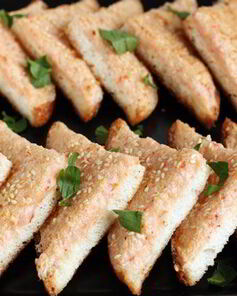 Креветочные тосты