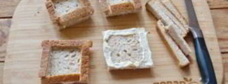 тосты карбонара. Шаг 4