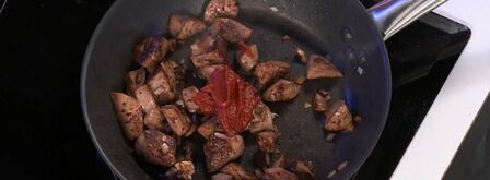 тосты с печеночным паштетом. Шаг 3