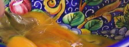 тосты в домашних сухарях с ветчиной и сыром. Шаг 3