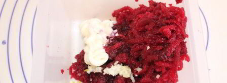 волованы со свеклой и сельдью. Шаг 4