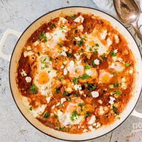 Рецепт шакшуки с фенхелем