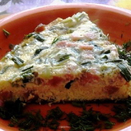 Рецепт яичницы на кефире