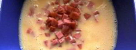 яичница на кефире. Шаг 4