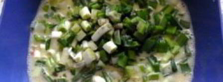 яичница на кефире. Шаг 5