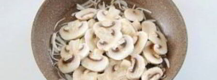 яичница с грибами. Шаг 4