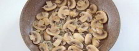 яичница с грибами. Шаг 5