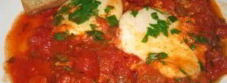 яичница с томатной пастой. Шаг 5