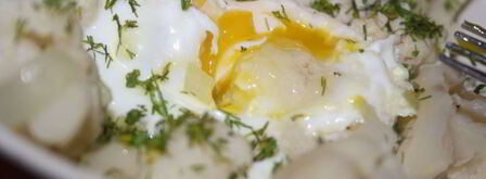 яичница с цветной капустой и пармезаном. Шаг 5