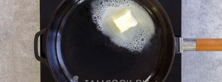 яичница со шпинатом. Шаг 6