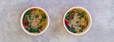 яичница со шпинатом. Шаг 11