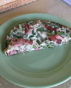 Зеленая яичница