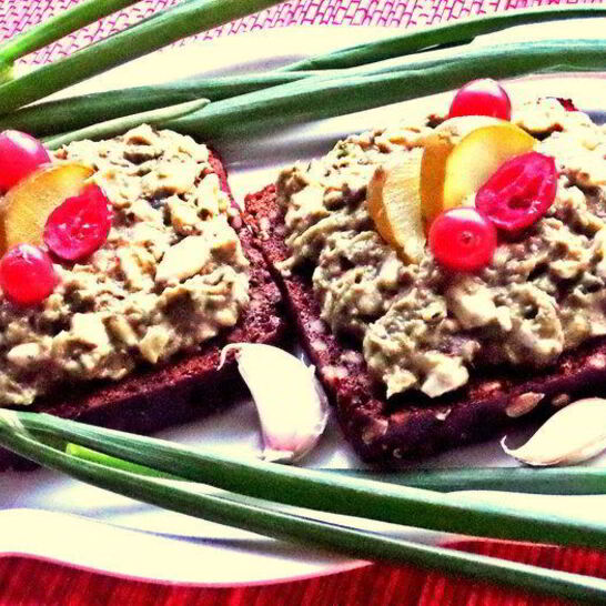 Рецепт закуски из авокадо и творога