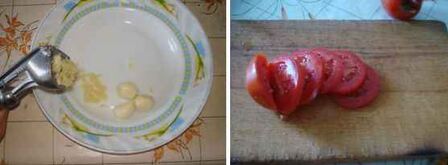 закуска из баклажанов и помидоров. Шаг 10