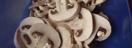 закуска из баклажанов с шампиньонами. Шаг 3