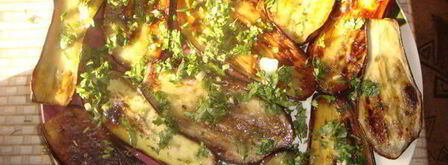 закуска из баклажанов с шампиньонами. Шаг 7