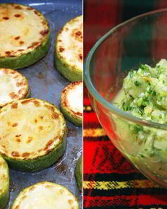 Закуска из кабачков