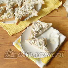 Закуска из шампиньонов