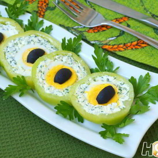 Рецепт закуски кошачий взгляд