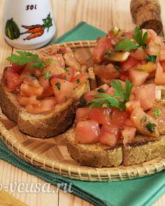 Закуски с чесноком