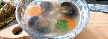 заливное из индейки с грибами. Шаг 8