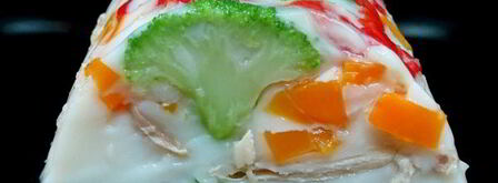 заливное из курицы с брокколи. Шаг 19