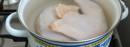 заливное из курицы с брокколи. Шаг 5