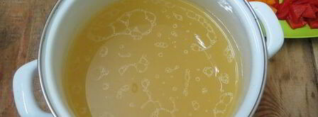 заливное из курицы с брокколи. Шаг 12