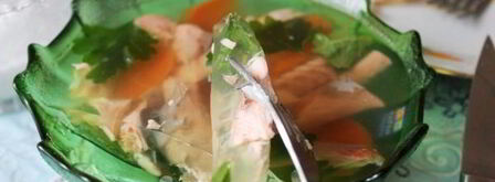 заливное из семги. Шаг 12