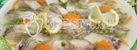 заливное из судака праздничное. Шаг 11