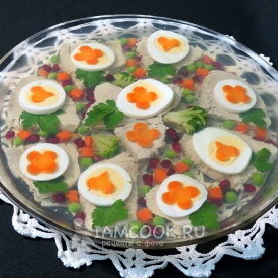 Рецепт заливного из свинины