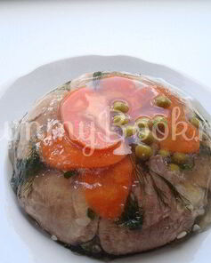 Заливное из языка